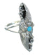 Sterling Silver Southwest Turquoise Ring Size 5-3/4 QX85268